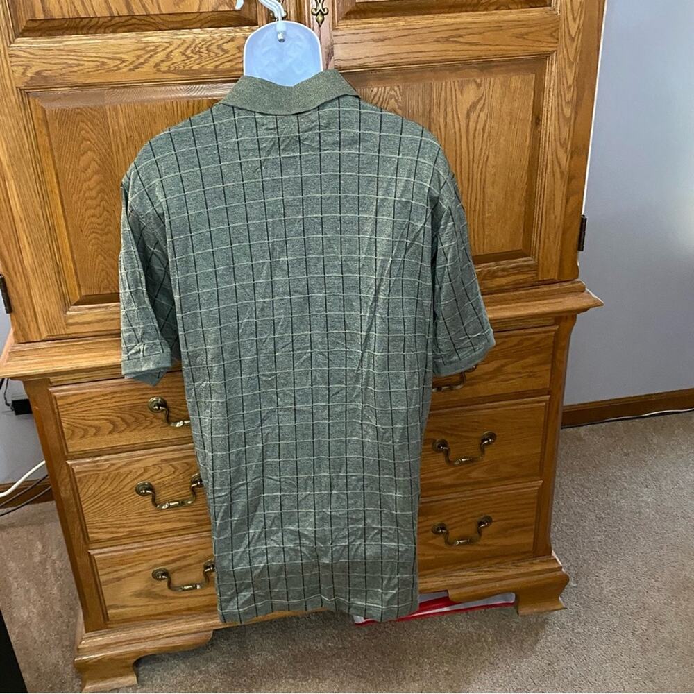 Clubhouse Collection Master's Augusta National Golfing Polo Cotton Green Men's L - Picture 9 of 14